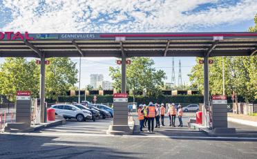 Station TotalEnergies GNV Gennevilliers