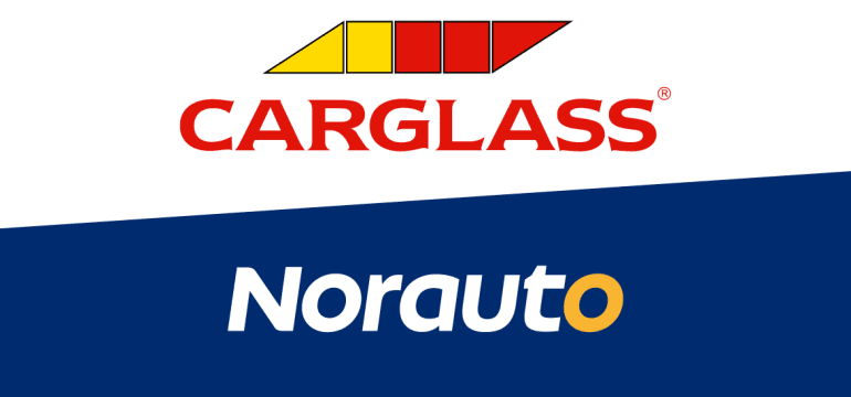 Logo CARGLASS & Logo NORAUTO