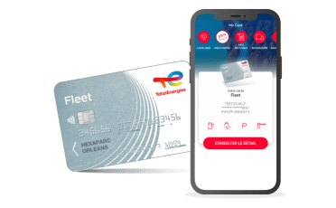 Application FLEET & carte bancaire FLEET