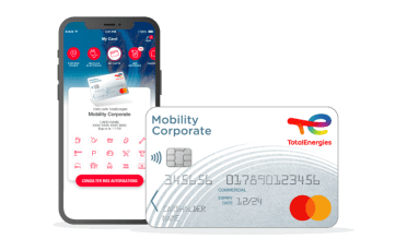 Application mobile carte Mobility Corporate